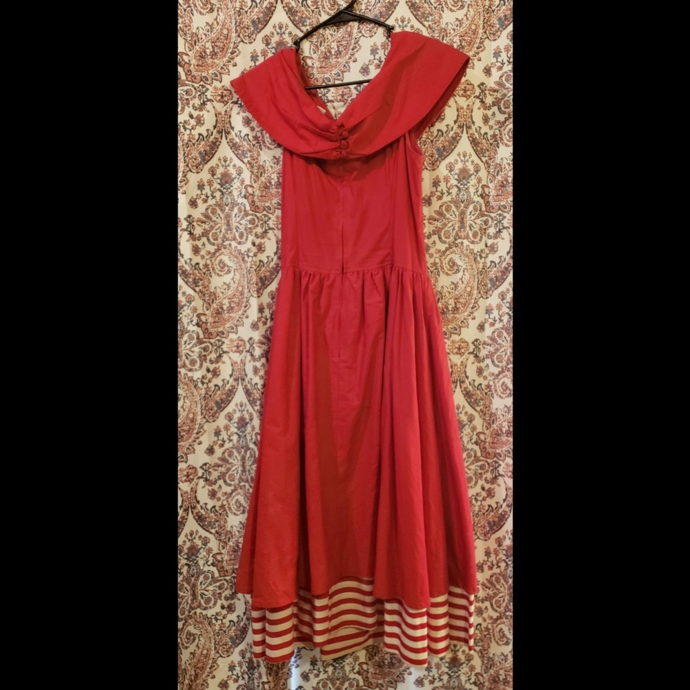 Vintage red dress - Picture 2 of 2